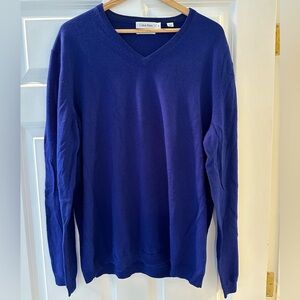 Calvin Klein men's royal blue sweater
